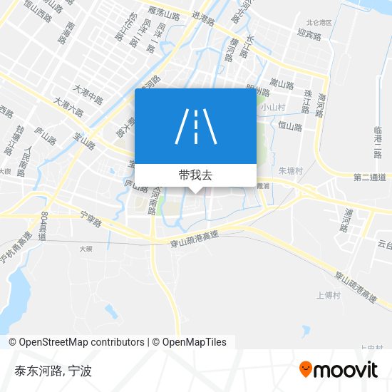 泰东河路地图