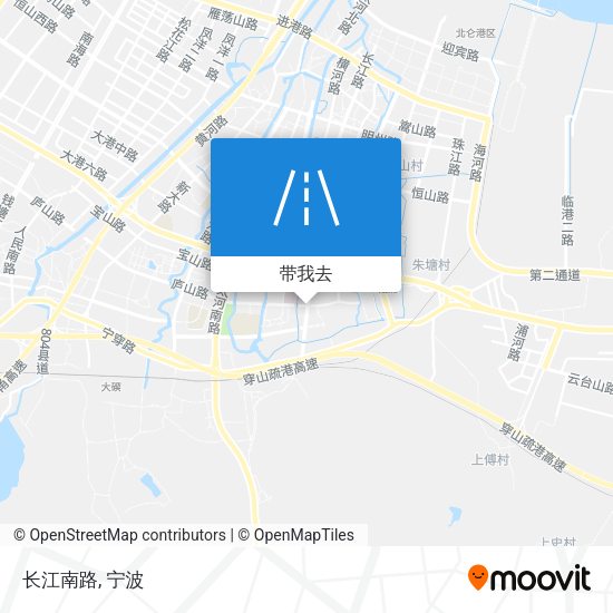 长江南路地图