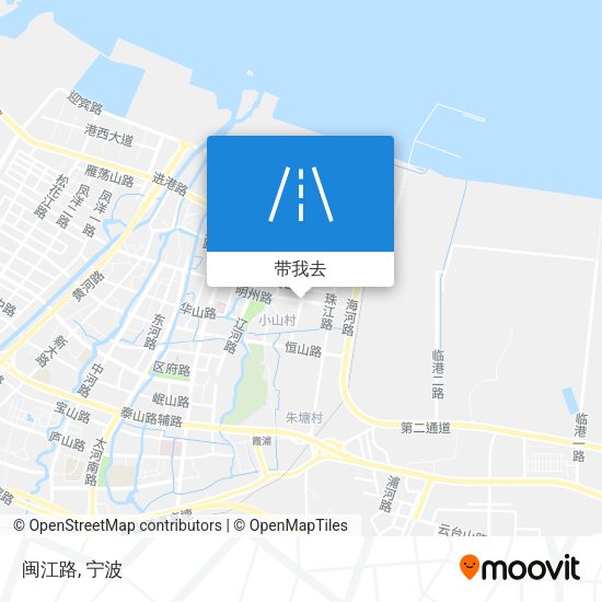 闽江路地图