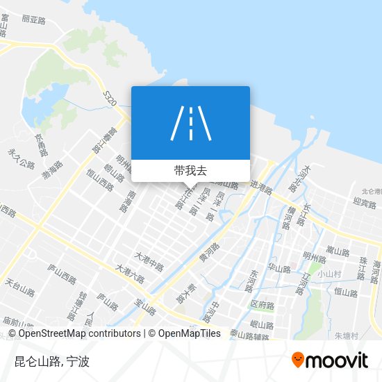 昆仑山路地图