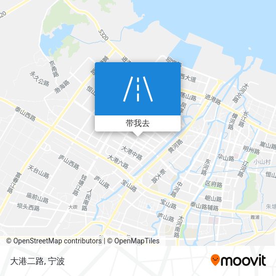 大港二路地图