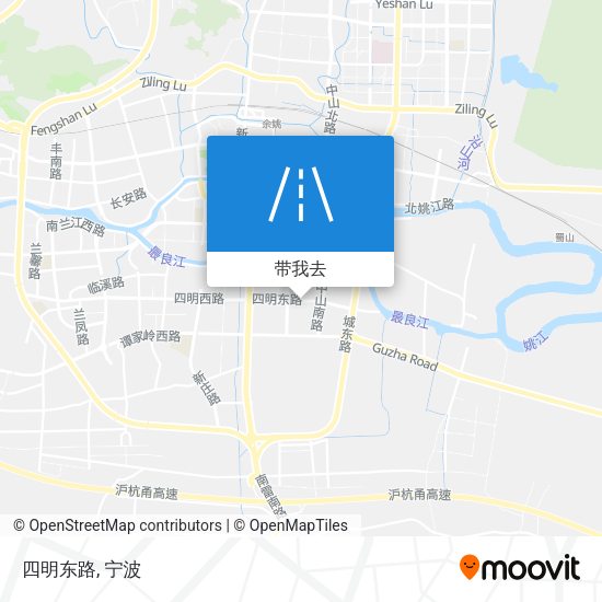 四明东路地图