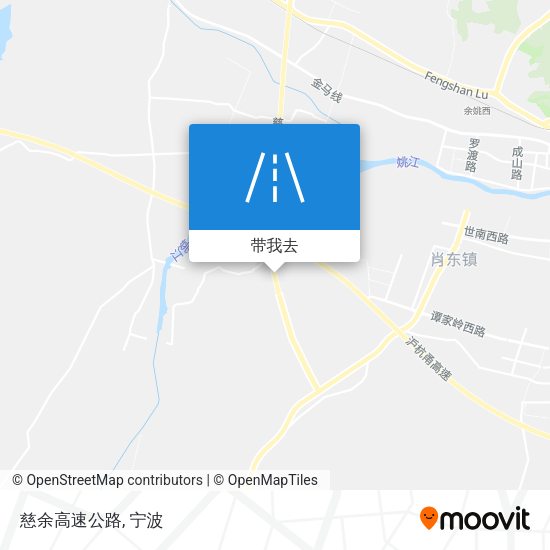 慈余高速公路地图