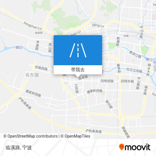 临溪路地图