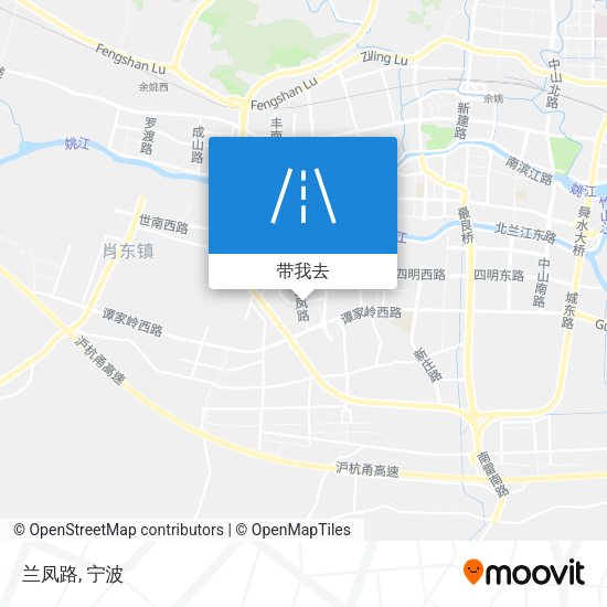 兰凤路地图