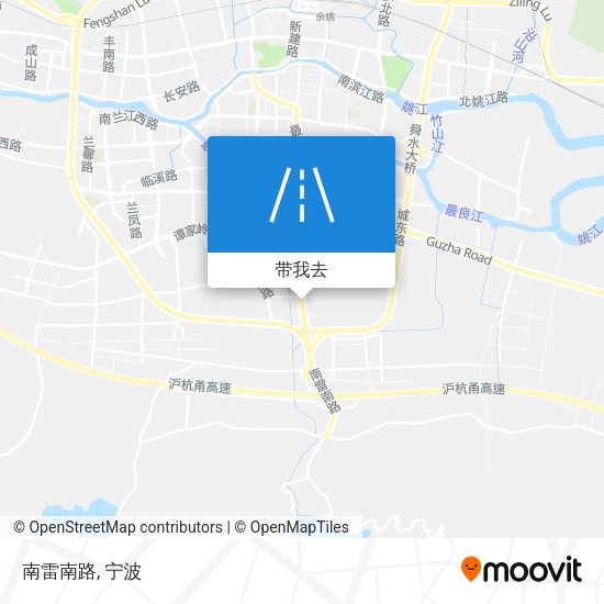 南雷南路地图