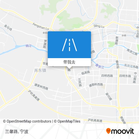 兰馨路地图