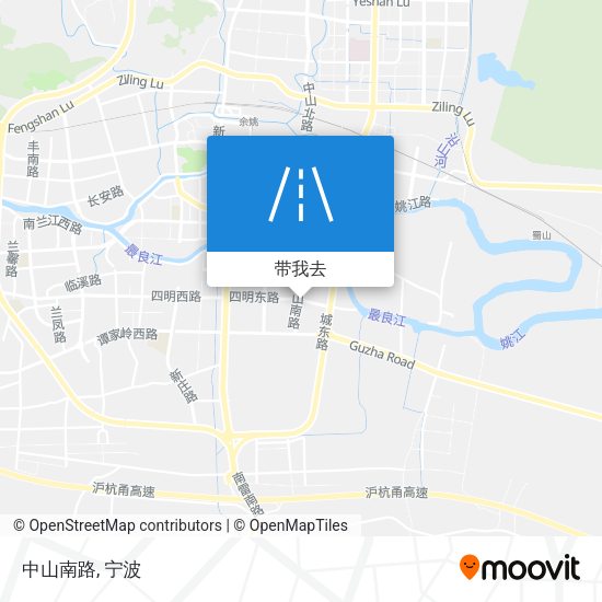 中山南路地图