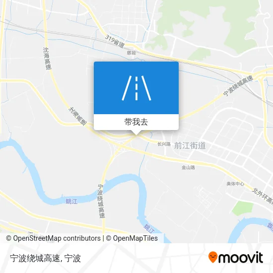 宁波绕城高速地图