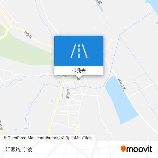 汇源路地图