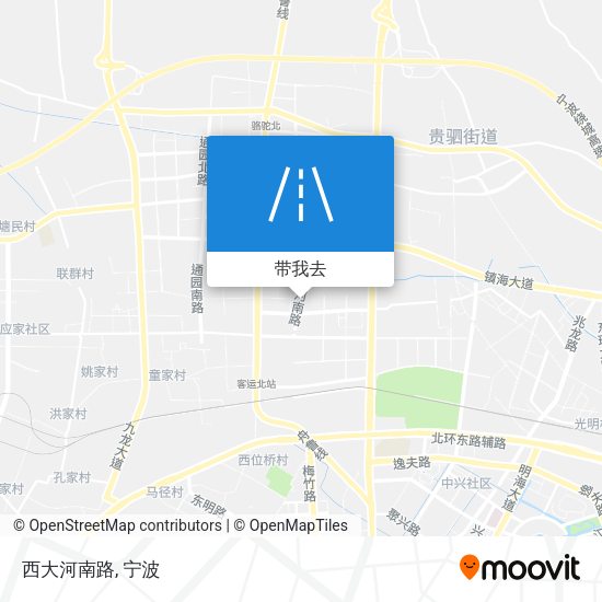 西大河南路地图