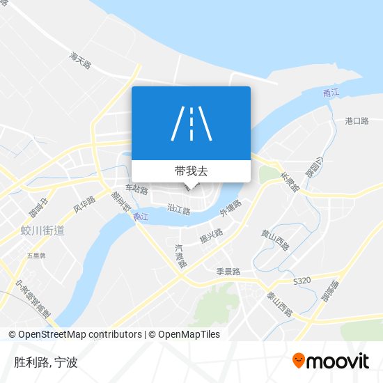 胜利路地图