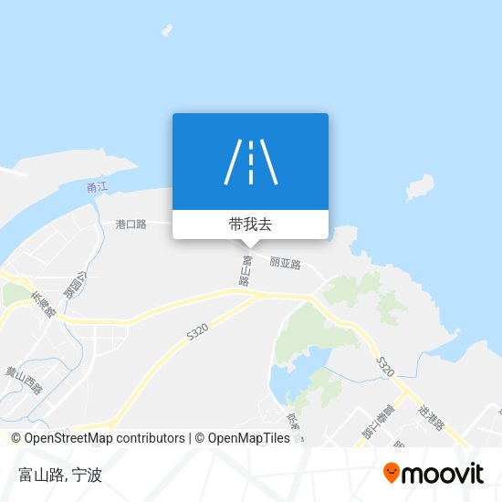富山路地图