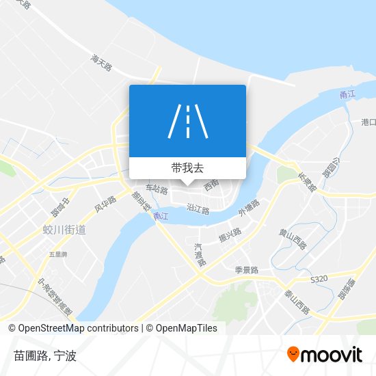 苗圃路地图
