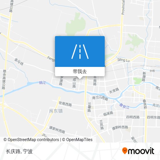 长庆路地图