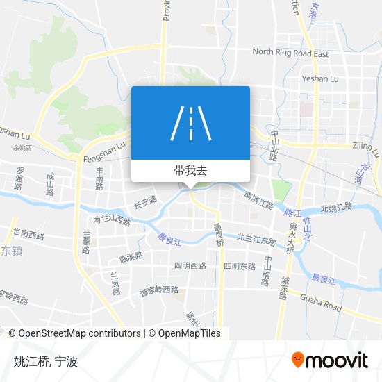 姚江桥地图