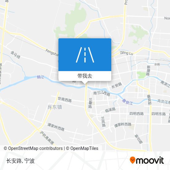长安路地图