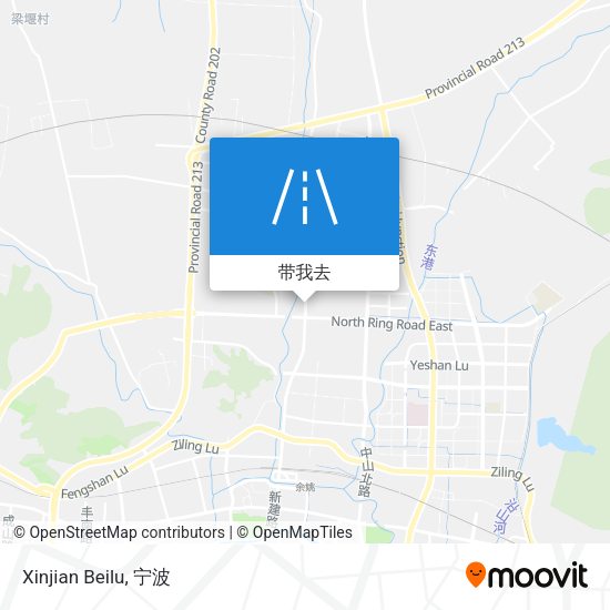 Xinjian Beilu地图