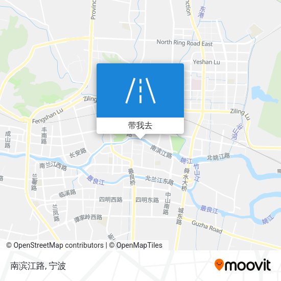 南滨江路地图