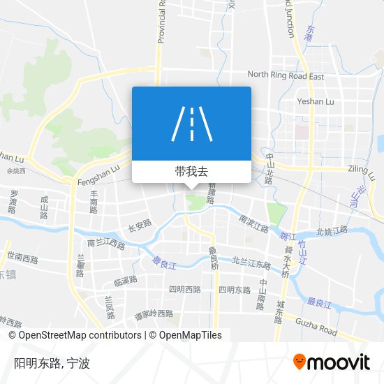 阳明东路地图