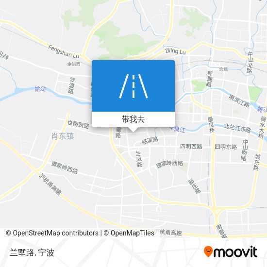 兰墅路地图