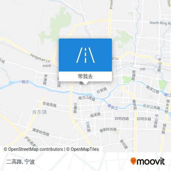 二高路地图
