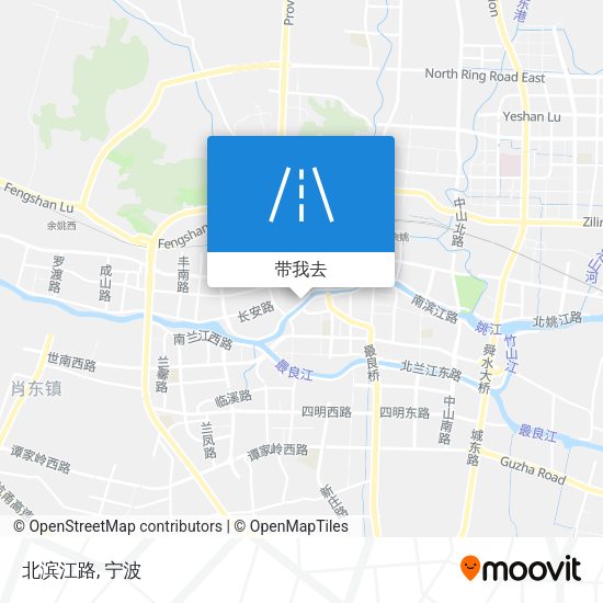 北滨江路地图