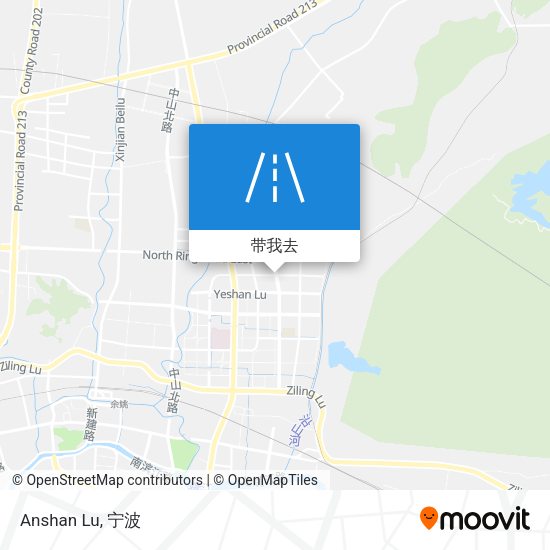 Anshan Lu地图