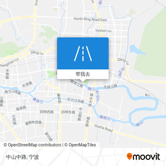 中山中路地图