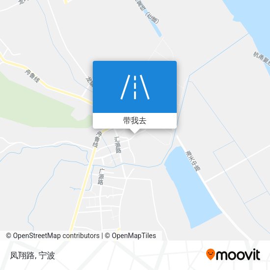 凤翔路地图