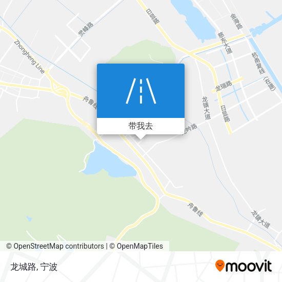 龙城路地图