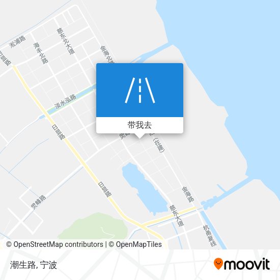 潮生路地图
