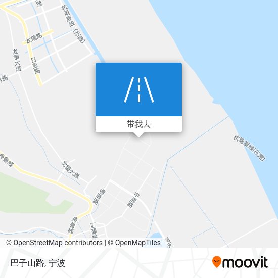 巴子山路地图