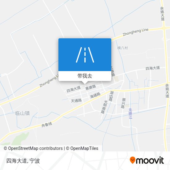 四海大道地图