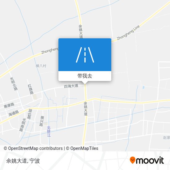 余姚大道地图