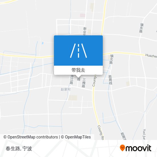 春生路地图