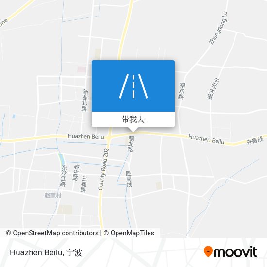 Huazhen Beilu地图