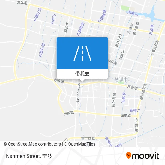 Nanmen Street地图