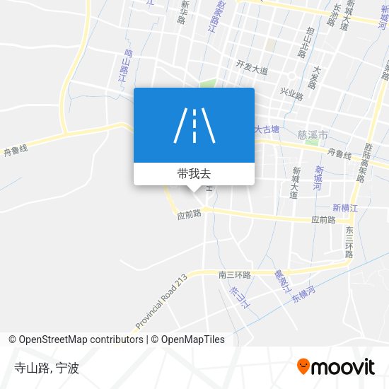 寺山路地图