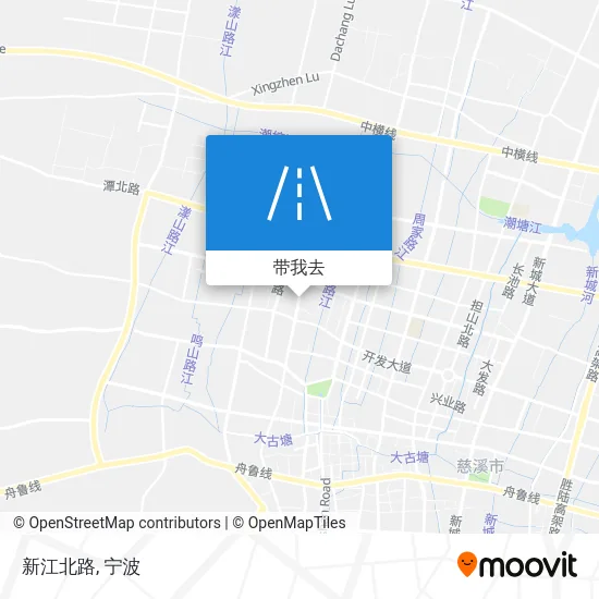 新江北路地图