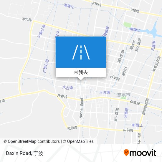 Daxin Road地图