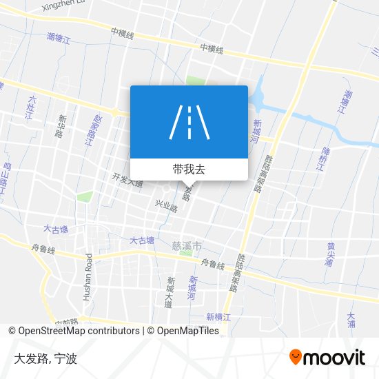 大发路地图