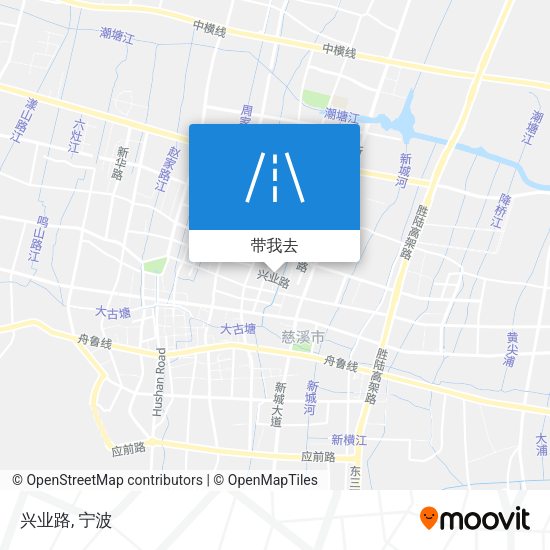 兴业路地图