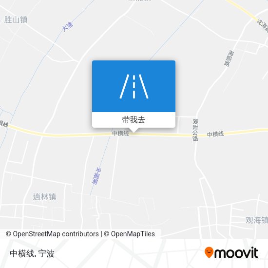 中横线地图