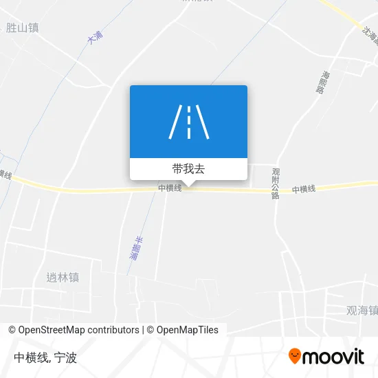 中横线地图