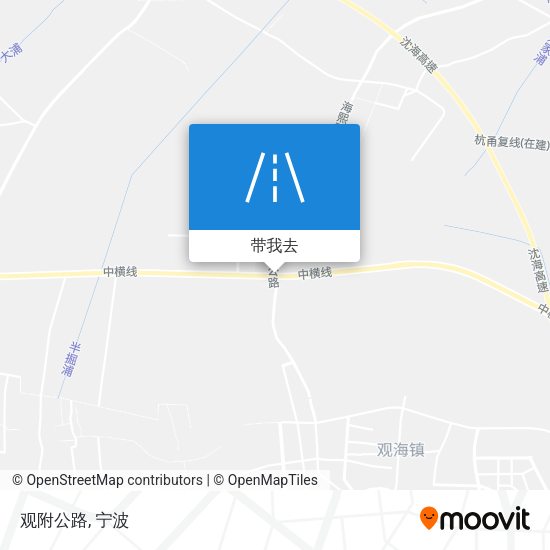 观附公路地图