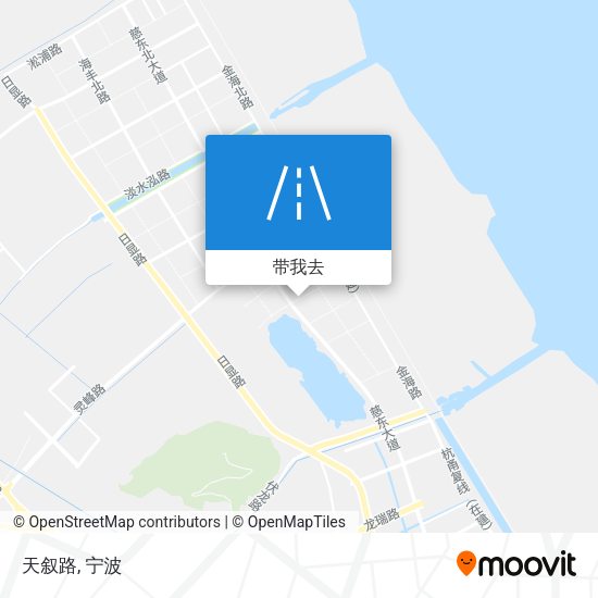 天叙路地图