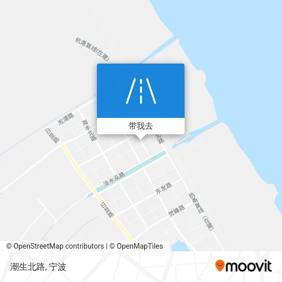 潮生北路地图