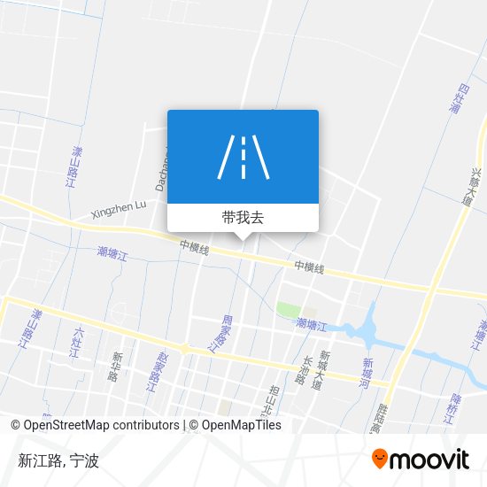 新江路地图
