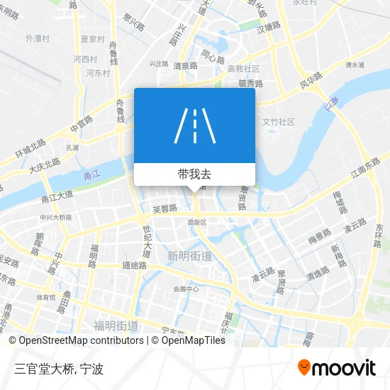 三官堂大桥地图